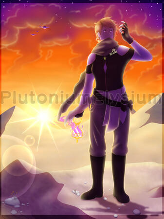 Full-body Character Concept (Painted)