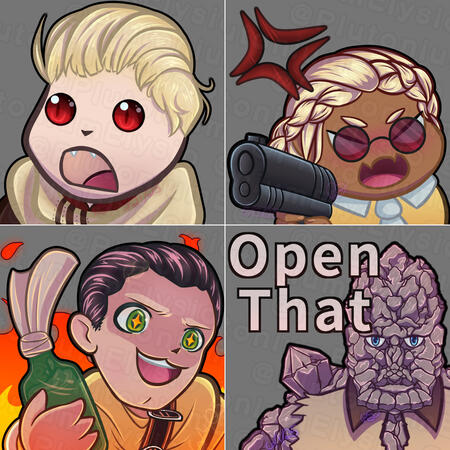 Emoji Pack A Commissioned by MoFoxx